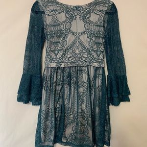 Green Lace Dress